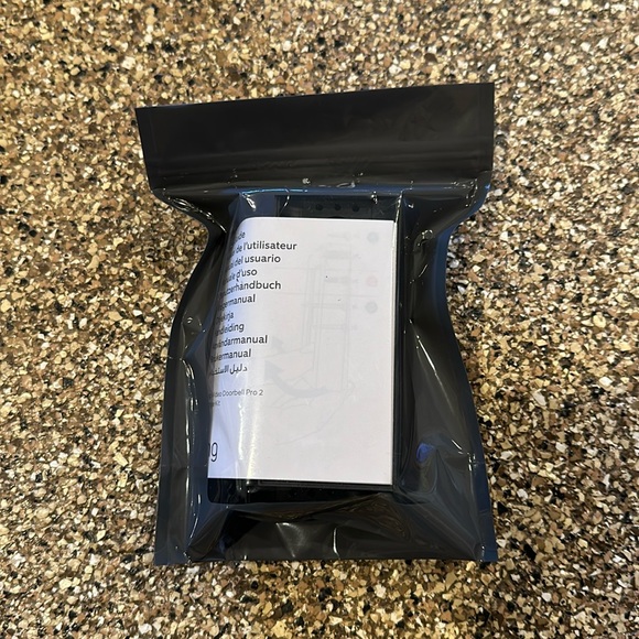 Ring Wedge Kit for Video Doorbell Pro 2 Black NEW - Picture 1 of 4
